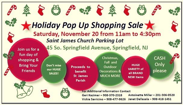 Holiday Pop-up Shopping