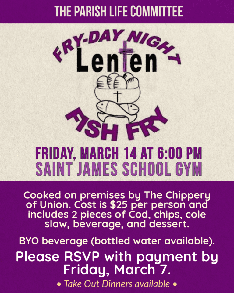 Lenten Fish Fry 2025